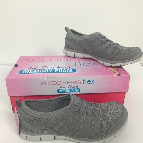 skechers flex memory foam womens